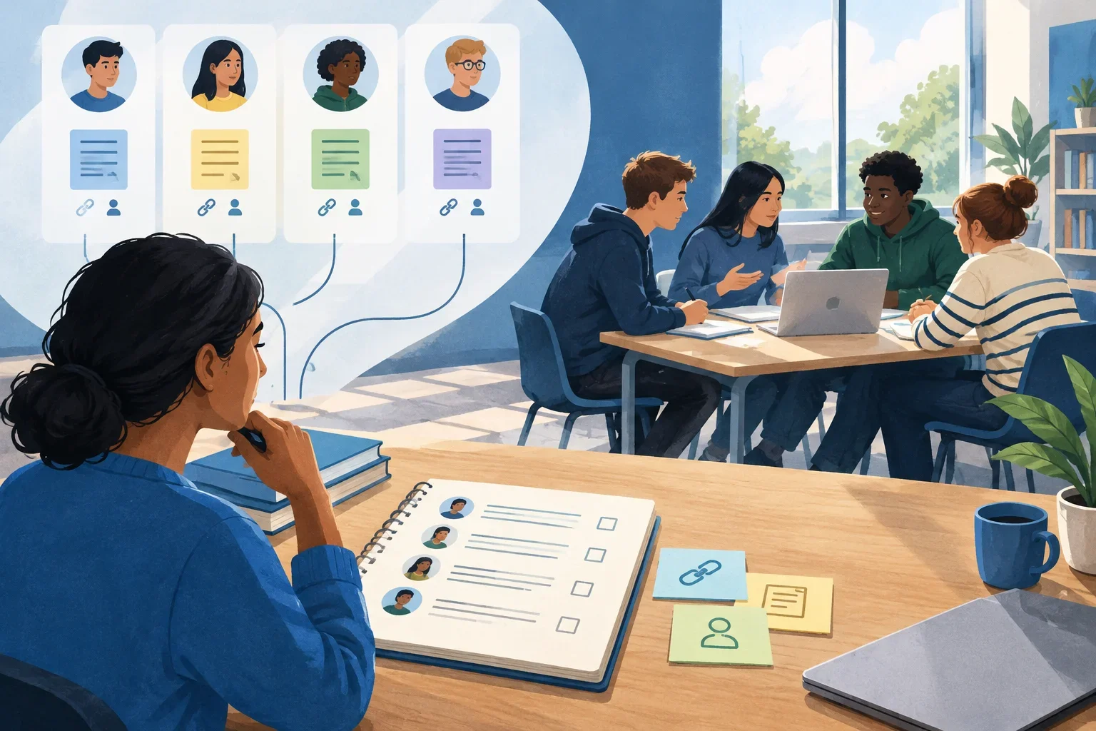 Editorial illustration for One group submission, individual judgements: plan the evidence before the project starts